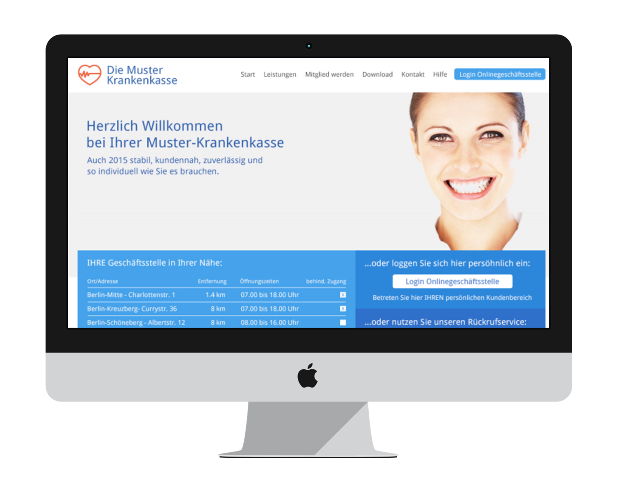 Die sichere Online-Geschäftsstelle KV365